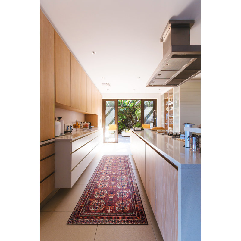 Runner Kaden Abstract Hand Woven Area Rug Set, Runner 66 x 200cm