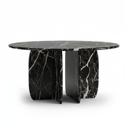 Catus Round Marble Dining Table