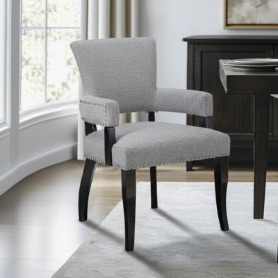 Dawson Upholstered Dining Chair with Padded Arm