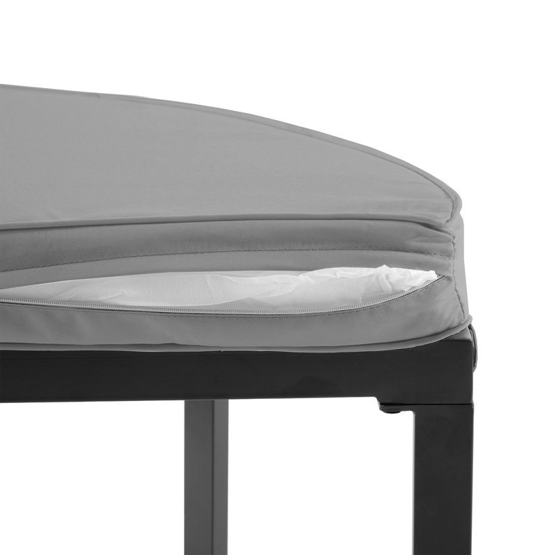 Ensemble de conversation modulaire d'extérieur Roomfitter, Gris