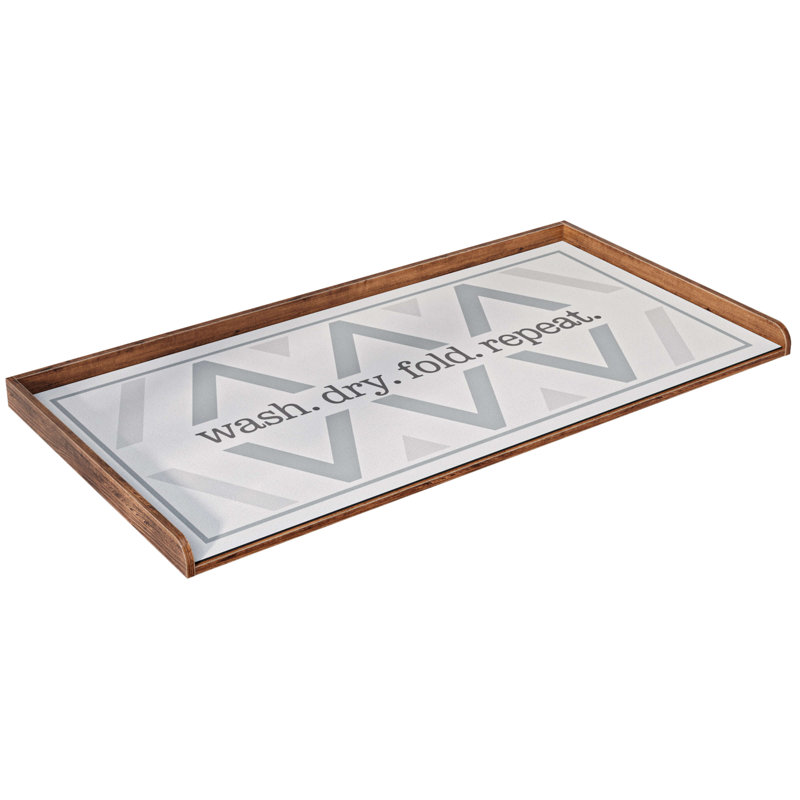 Comptoir laveuse et sécheuse 27,6 po x 57 po, Brun