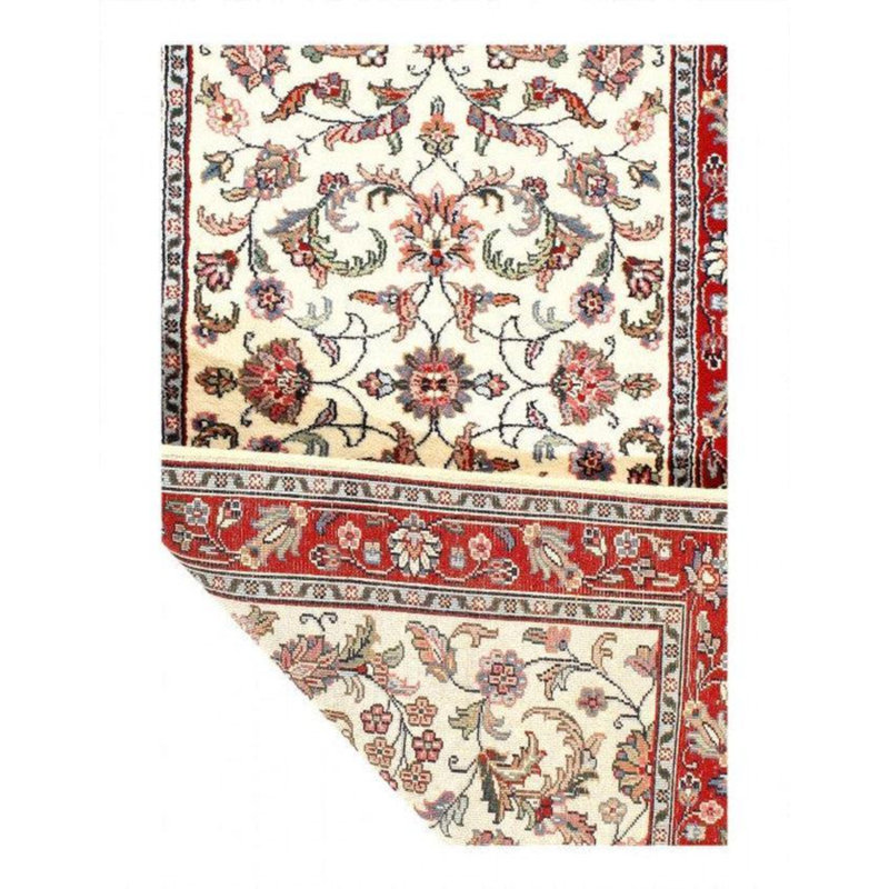 Floral Area Rug in Ivory