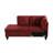 Velvet L-Shaped Sectional Left Hand Facing-97429999