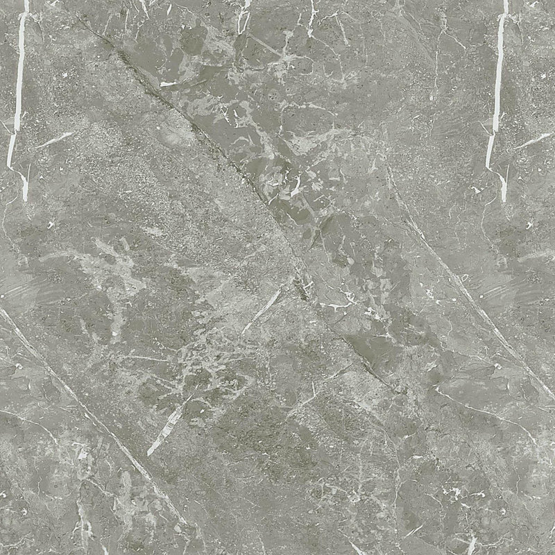 Table basse grise et gris métallique