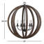 Maxwell Iron 5-Light Chandelier