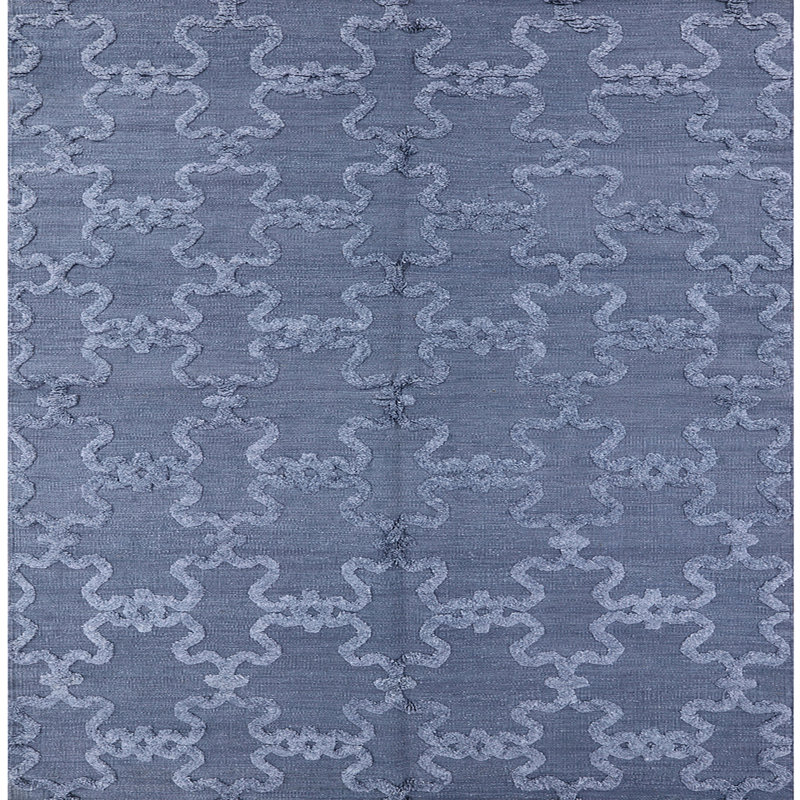 Tapis bleu Adile, Carré 4 pi