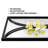 Darena 47'' Black Metal Frame Large Wall Mirror-1656946159