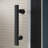 34" W X 72" H Semi-Frameless Bi-Fold Shower Door