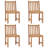 Bryantjr Teak Patio Chair with Cushions-286279981