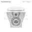 Cuvette de toilette allongée Ivy II
