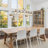 Coleridge 6-Light Dimmable Chandelier with Adjustable Height