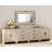 Eaton 4-Piece Modular Sideboard With Drawers & Doors, Farmhouse Storage Cabinet For Living Room, Dining Room, Or Hallway, Beige-949106400