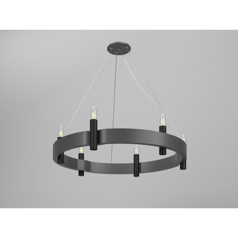 Flow 6 - Light Pendant, 118" H x 39.37" W x 39.37" D, Organic Gray