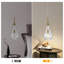 Luminaire suspendu en verre à 1 lumière à intensité variable