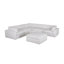 Canapé modulaire de coin avec repose-pieds Danziel-97429843