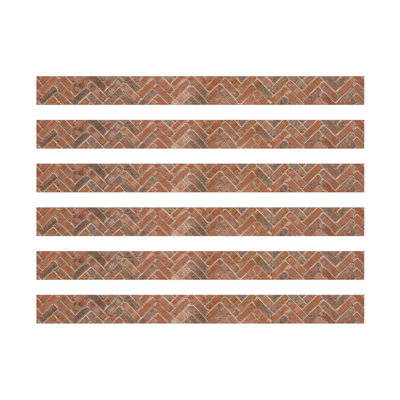 Curiosity Garden Brick Extra Wide Deco Trim