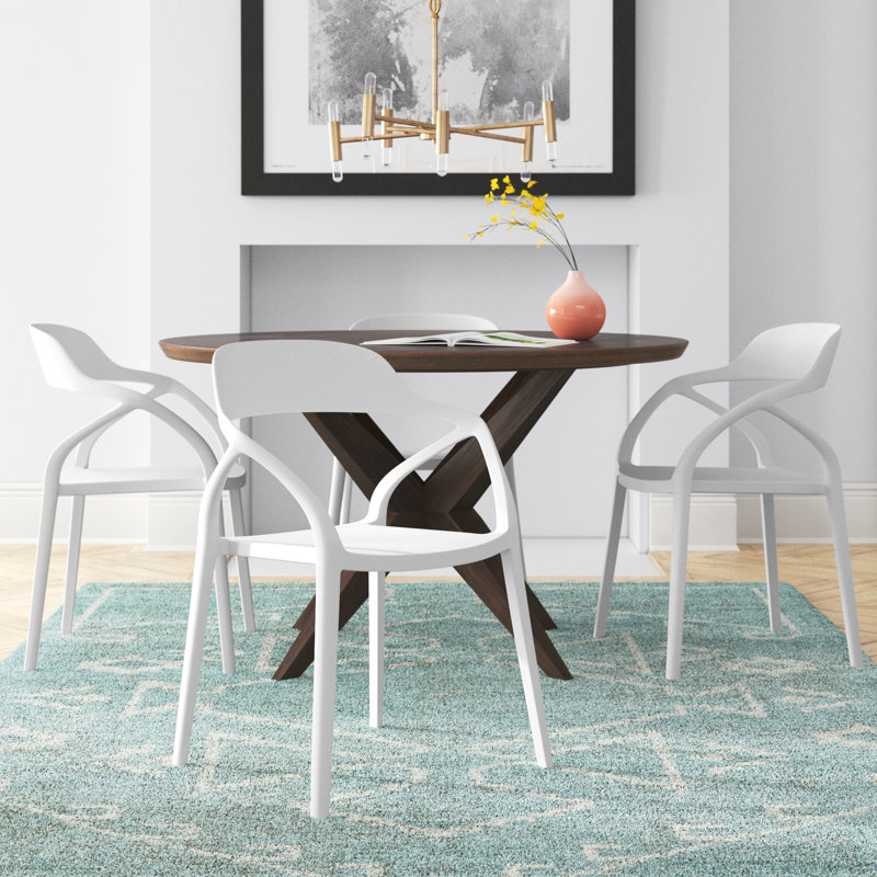 Brawley Arm Chair, White