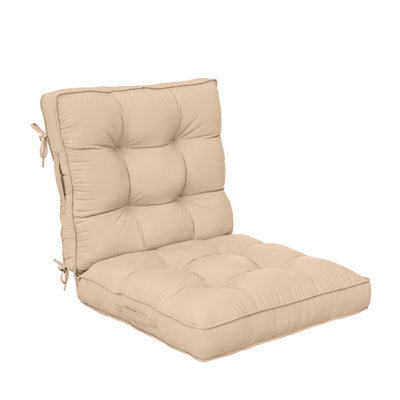 Anjelyka 20"W X 20"D Outdoor Cushions Indoor And Outdoor Seat/Back Cushion, Upgraded Filled Patio Chair Cushions