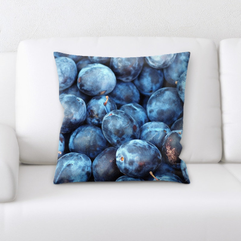 Microsuede Throw Pillow