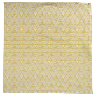 Classic Hand Drawn Triangles Tablecloth