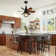 52cm Socket Ceiling Fan with Remote Control and Light Kit Included