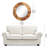 Larabee Glass Round Mirror