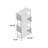 Desirae Geometric Bookcase