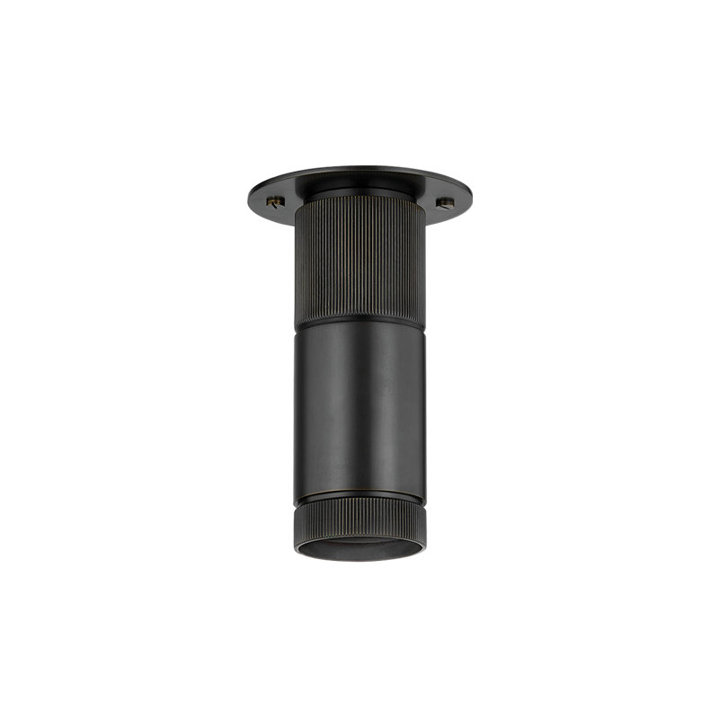 DIGHTON FLUSH MOUNT, Distressed Bronze