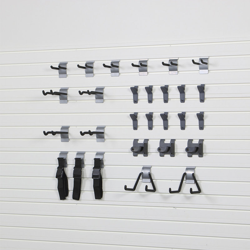 Starter Slatwall Accessory Kit 28 Piece Set