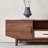 Solid Wood TV Cabinet Walnut