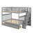 Full Over Full Bunk Bed With Drawers-1975790197