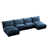 Chenille bleu est en rupture de stock