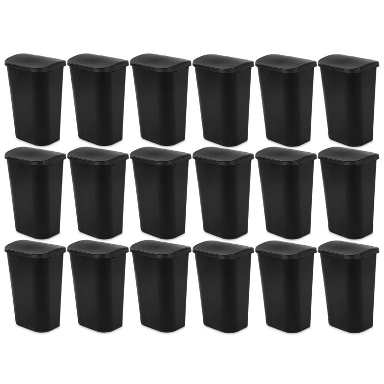 https://assets.wfcdn.com/im/34795313/resize-h755-w755%5Ecompr-r85/2691/269198111/Sterilite+11.3+Gal+Lift+Top+Lid+Wastebasket+Kitchen+Trash+Can%2C+Black+%2818+Pack%29.jpg