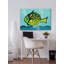 «One Fish», reproduction sur toile tendue-19669098