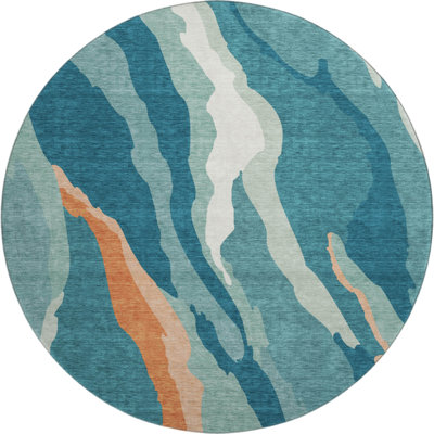 Premium Machine Washable Cossette AMF1047 Waves Rug