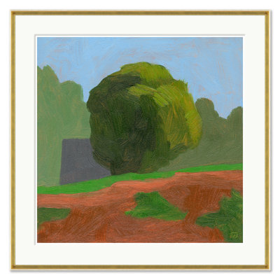 «Shrubbery With Fence, Wilkesboro»