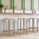 Awan Backless Outdoor Bar Stool