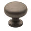 4704 Classic Round Knob 1", in Lifetime (PVD) Graphite Nickel-87119175