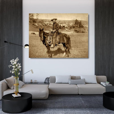 ArtDirect Grabill, John C.H. Gallery Wrapped Canvas Art Titled: Cow Boy