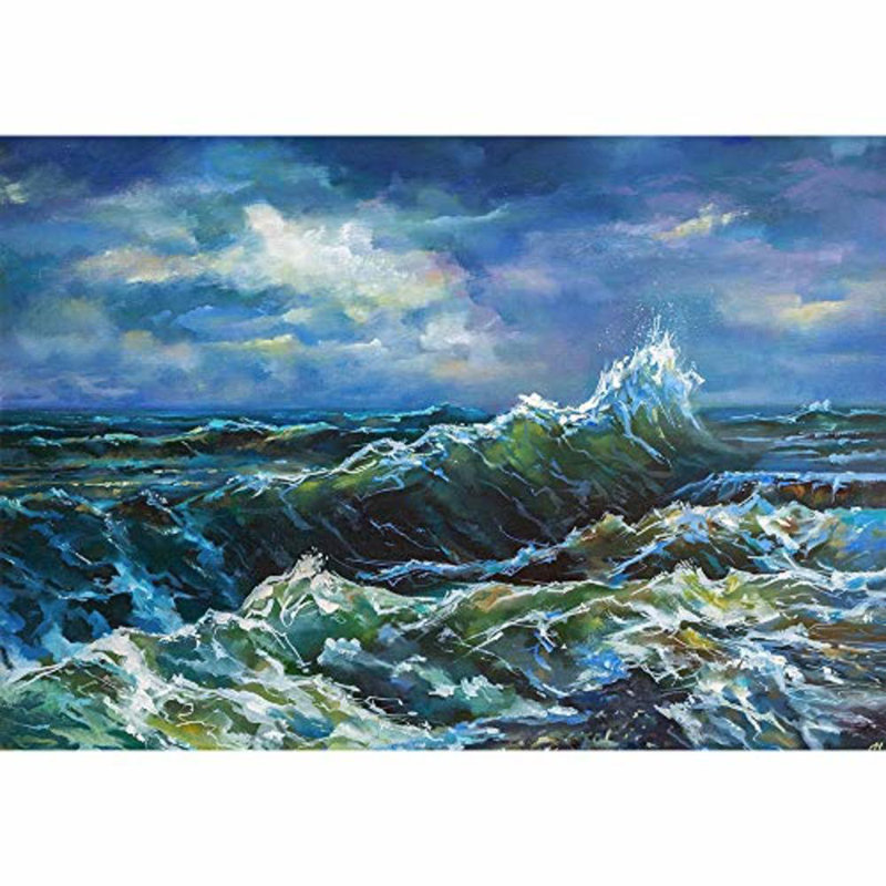 Coastal Beachy Peel & Stick Border, 66" L x 96" W