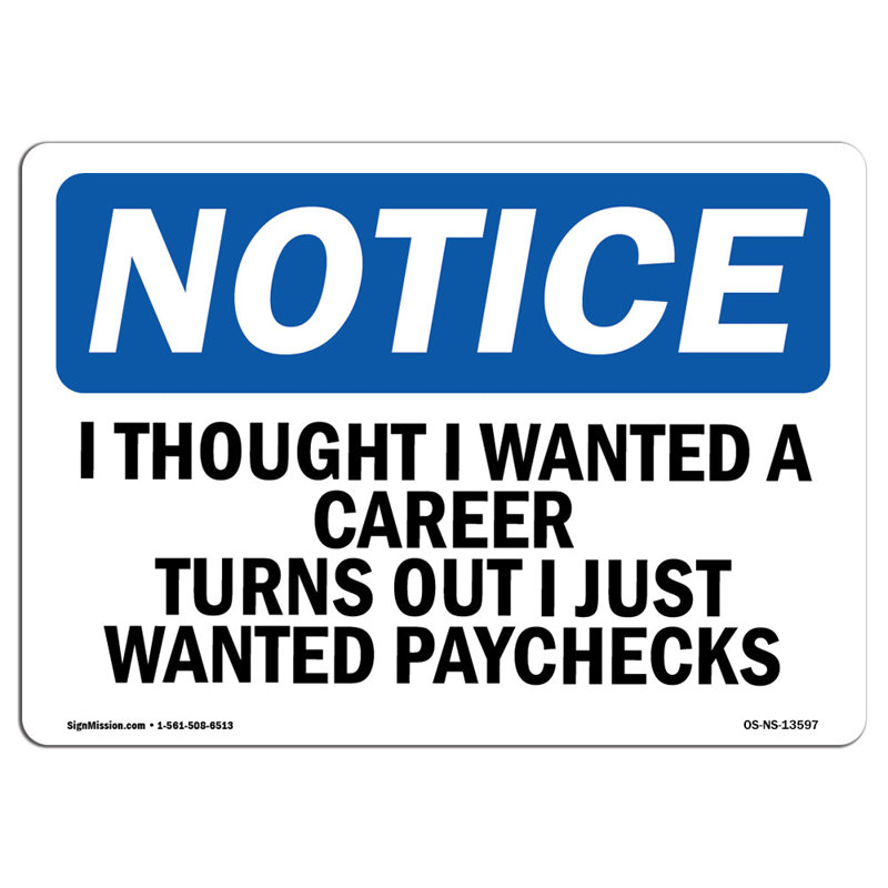 Notice Sign