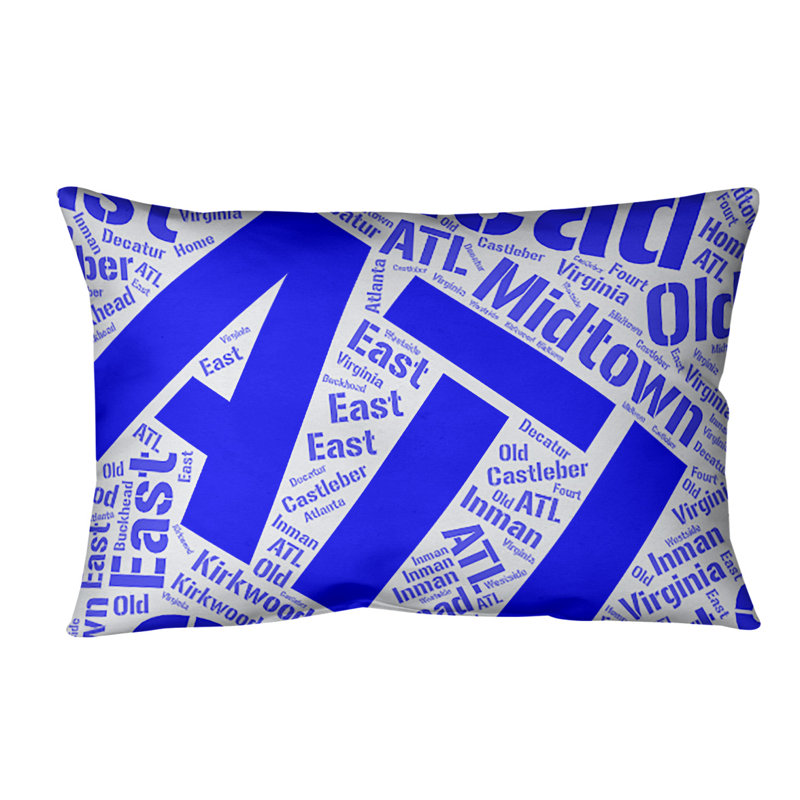 Coussin lombaire intérieur/extérieur atlanta, Oui, Bleu
