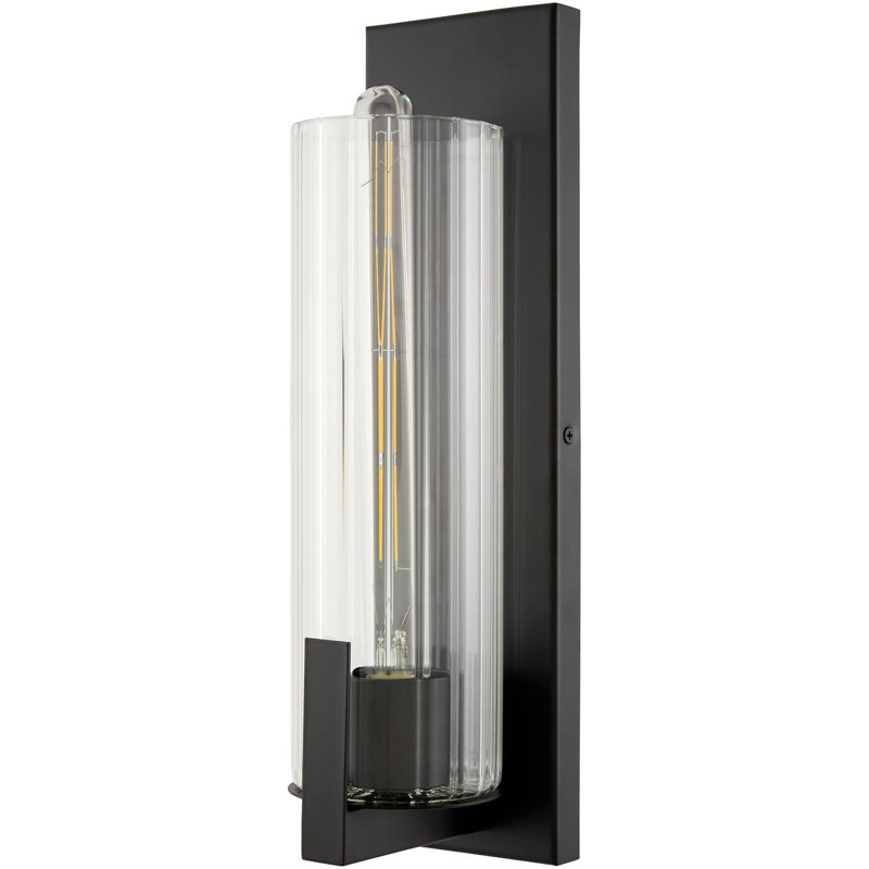 Smyan Wall Sconce, Matte Black