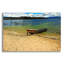  «Beached Boat» par Dante Plata, art mural en verre acrylique, 24 po x 16 po-423475635