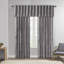 Faux Silk Embroidered Window Valance