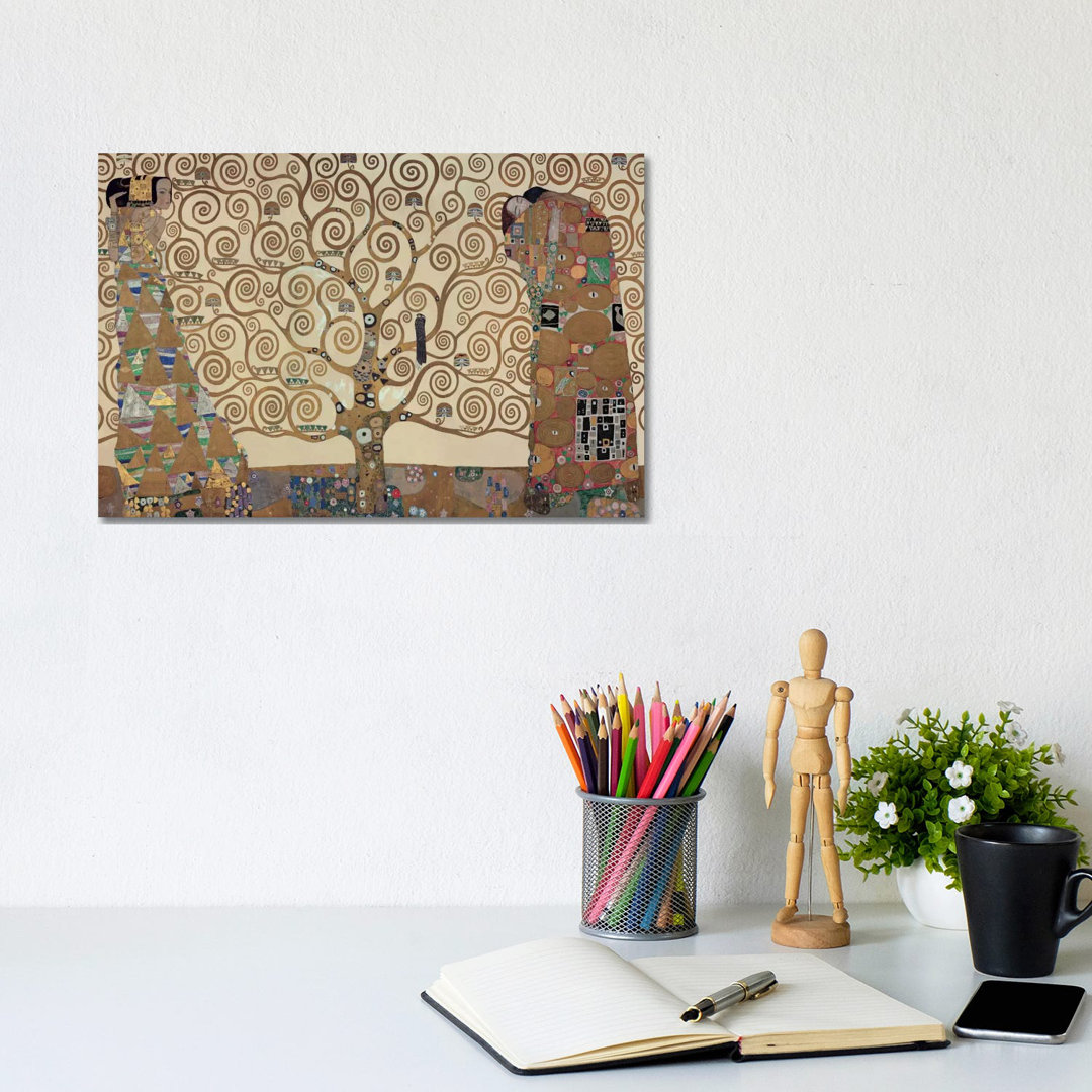 The Tree Of Life by Gustav Klimt - Wrapped Canvas Print