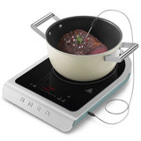 Contemporary Portable Induction Cooker in Matte Black