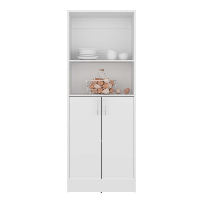 White 2-door Kitchen Storage Cabinet