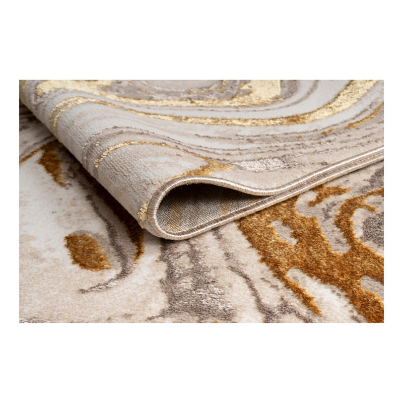 Tapis de luxe à motif abstrait "Paz", Rectangle 2 pi 8 po x 5 pi
