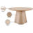 Izahia 48" Solid Wood Pedestal Dining Table-95859215